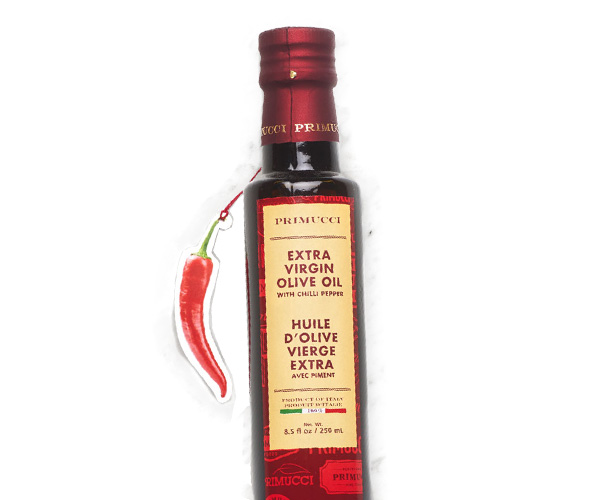 Extra Virgin Olive Oil with Hot Chili Pepper