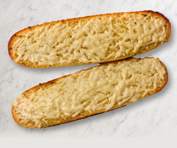 Garlic Bread with Dairy Free Mozzarella Style Shreds