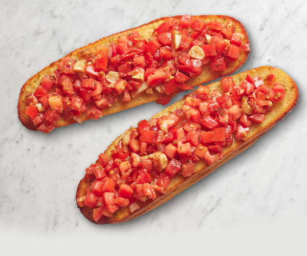 Garlic Bread Bruschetta