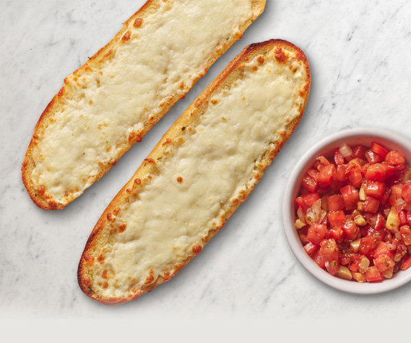 Garlic Bread with Cheese Bruschetta