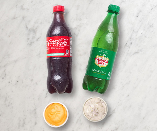 Pop Bottle + Dip Add-On